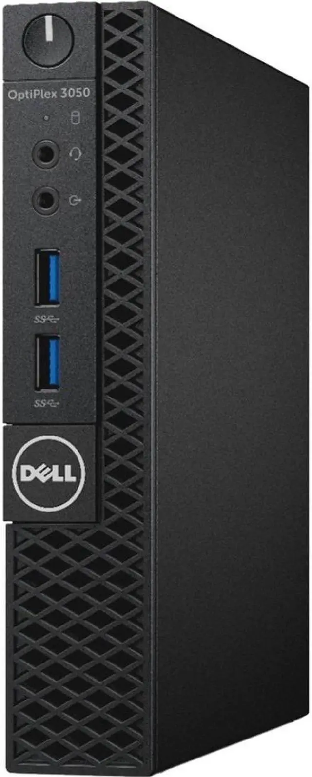 Main image of Dell OptiPlex 3050 Desktop Computer - Intel Core i5 (7th Gen) i5-7500T 2.70 GHz - 4 GB DDR4 SDRAM - 128 GB SSD - Windows 10 Pro 64-bit (English/French/Spanish) - Micro PC - Wireless LAN - English ...