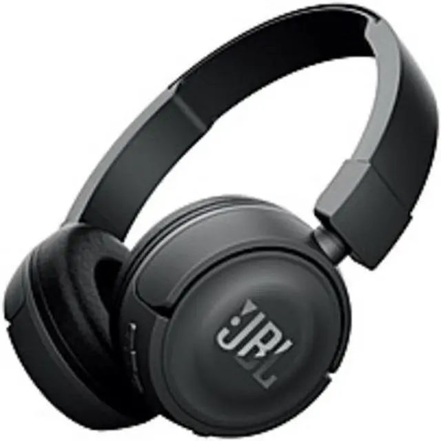 Alt view image 6 of 17 - JBL T450BT Wireless On-Ear Headphones with Built-In Remote and Microphone (Black)