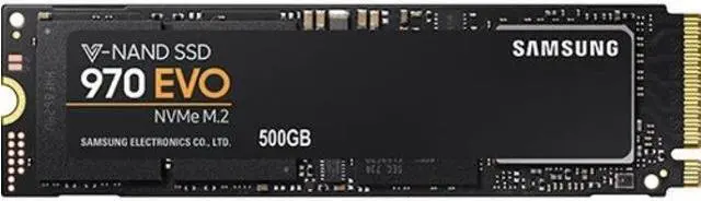 Alt view image 6 of 12 - SAMSUNG 970 EVO M.2 2280 500GB PCIe Gen 3.0 x4, NVMe 1.3 V-NAND 3-bit MLC Internal Solid State Drive (SSD) MZ-V7E500E