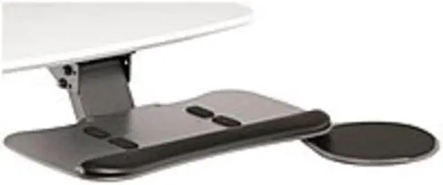 Alt view image 3 of 5 - Ergotron 169BK Compact Keyboard and Mouse Caddy