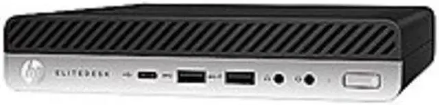 Main image of HP EliteDesk 800 G4 5AZ92US Mini Desktop - Intel Core i5-8500T Hexa-core Processor - 8 GB Memory - 256 GB Hard Drive - Windows 10 Professional 64-bit