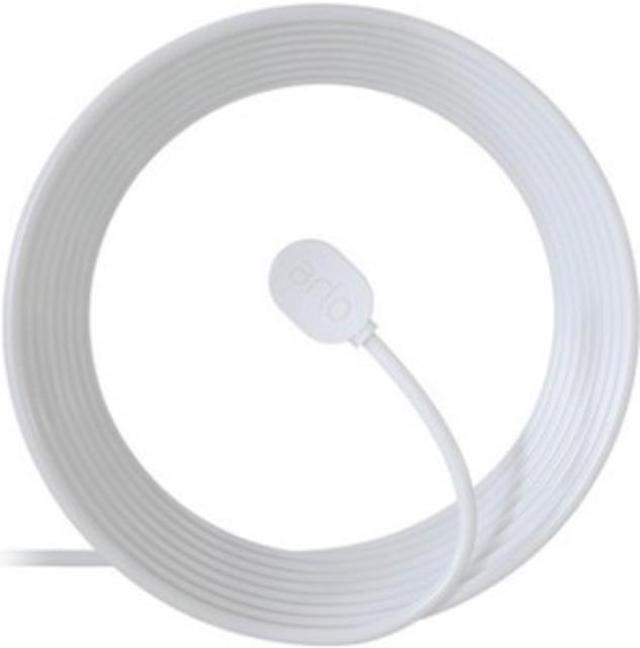 Arlo Certified Accessory 25ft Magnetic Charging Cable, Weather Resistant Connector, Uninterrupted Power to Your Camera, Compatible with Arlo Ultra and Arlo Pro 3 (VMA5600C) Surveillance Accessories - Newegg.com