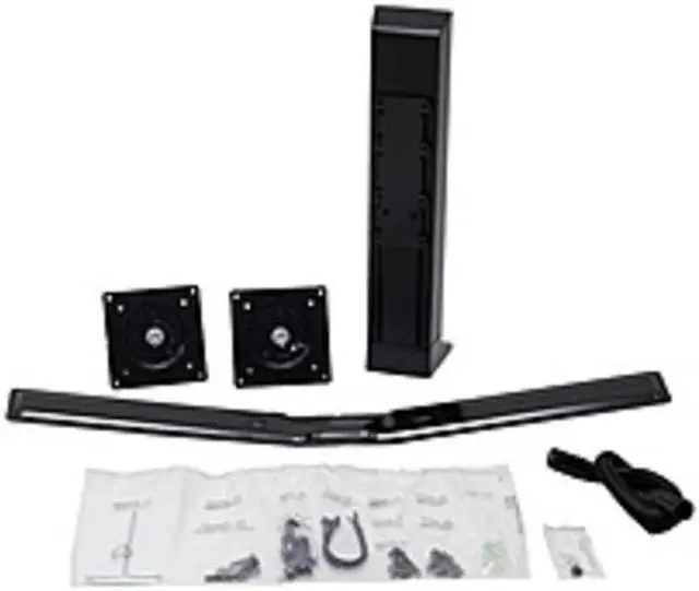 Alt view image 2 of 13 - Ergotron 97-934-085 WorkFit Dual Monitor Kit, universal