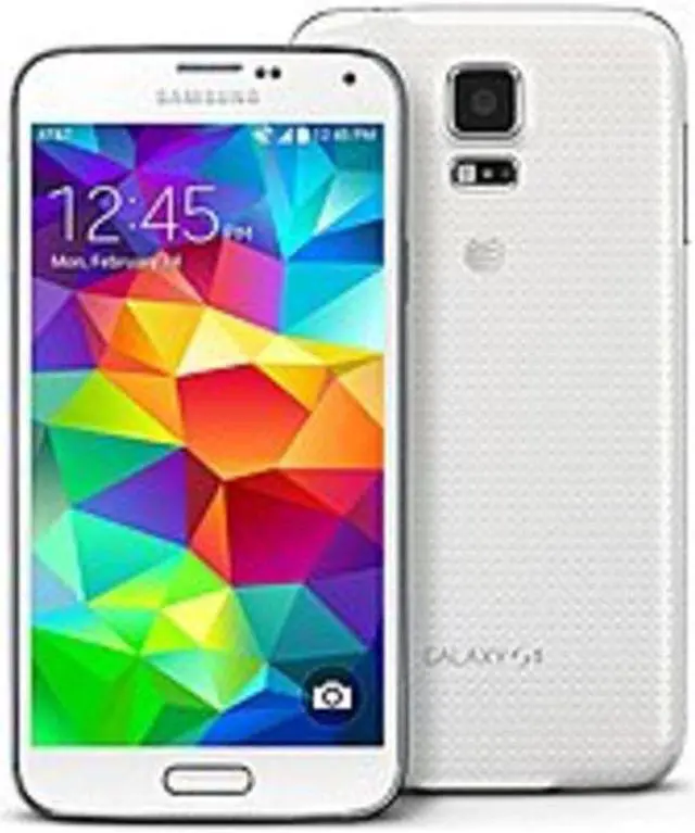 Alt view image 5 of 5 - Samsung Galaxy S5 SM-G900A 16GB - AT&T - White - Excellent Condition