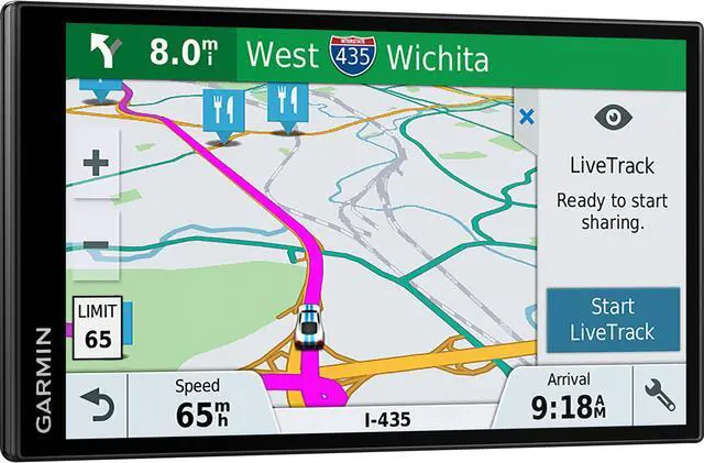Alt view image 6 of 7 - Garmin DriveSmart 61 NA LMT-S GPS w/ Smart Features  1 Year Warranty