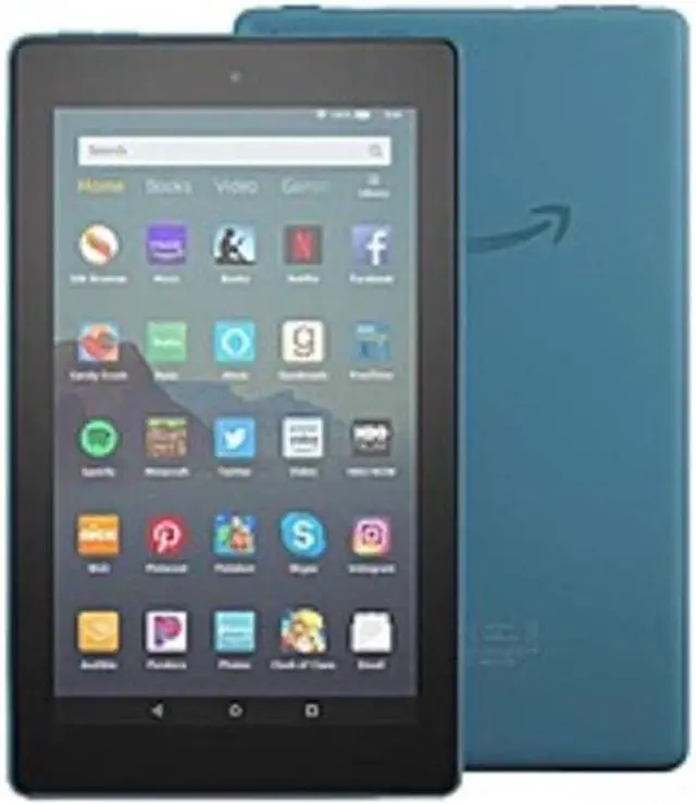 Alt view image 15 of 20 - Amazon Fire 7 2019 7" Tablet 16GB Twighlight Blue B07HZHJGY7
