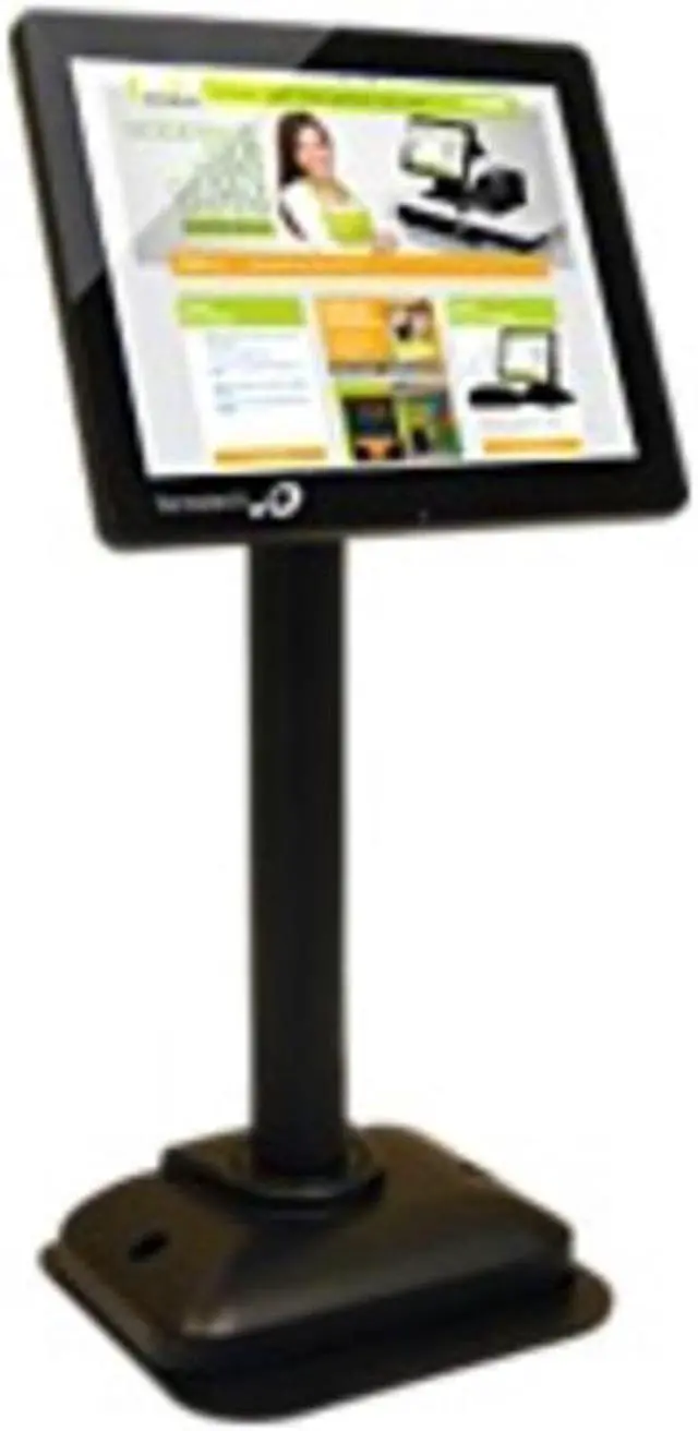 Alt view image 5 of 5 - Logic Controls LV4000U 8.4- Lcd Pole Display, 800x600 Resolution, Usb Interac