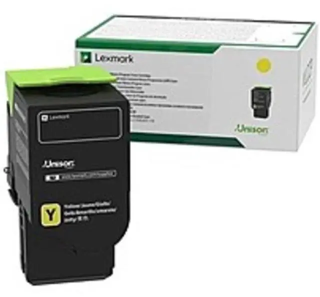 Alt view image 3 of 12 - Lexmark 78C10Y0 Return Program Toner Cartridge - Yellow