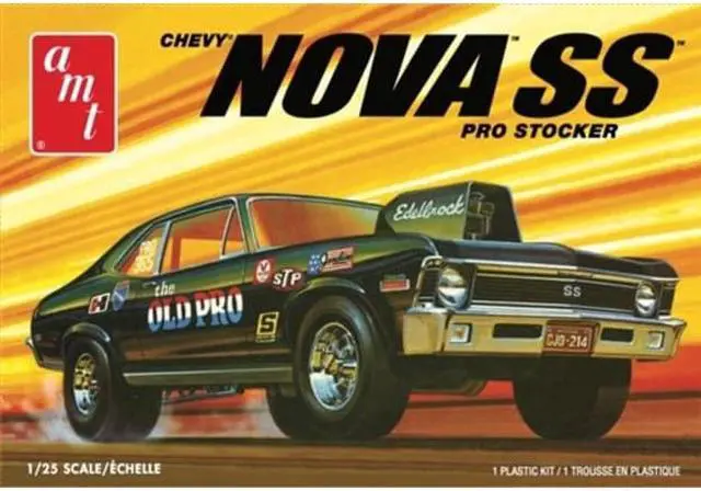 Alt view image 6 of 10 - 1972 Chevy Nova Ss Old Pro 2t Model Kit