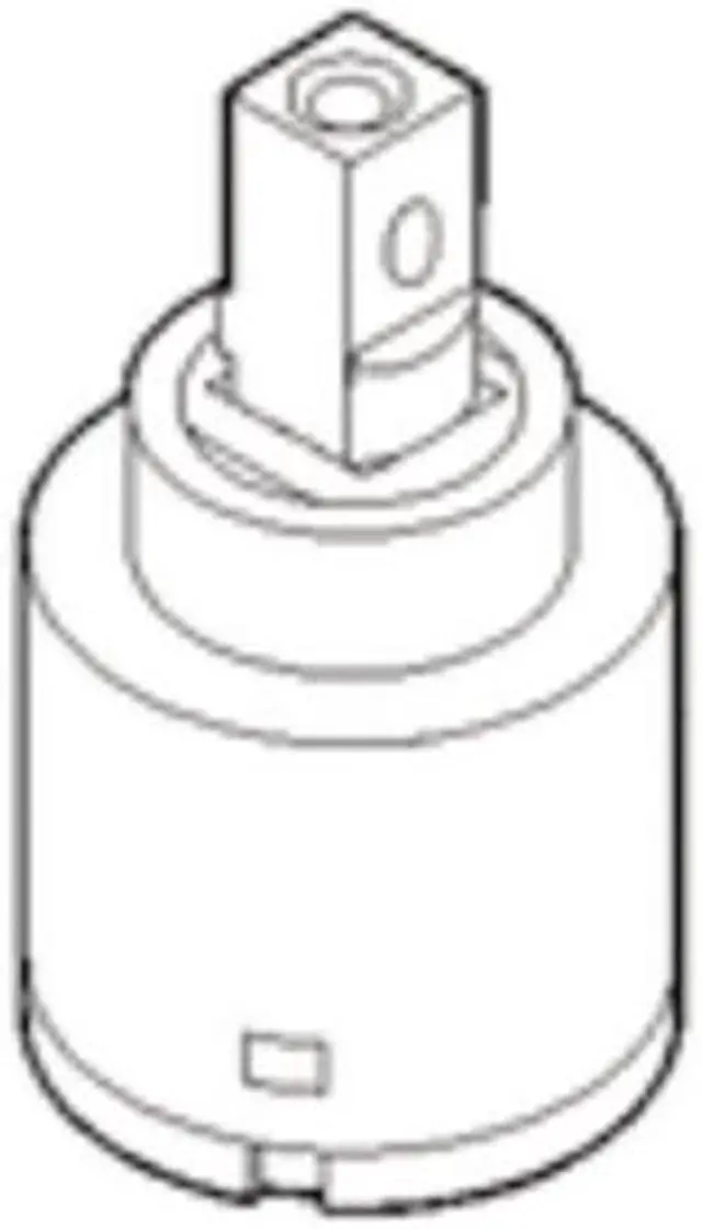 Main image of Moen 121549 Single Handle Ceramic Disc Cartridge for 8413 Series Faucets from the Commercial, Chrome