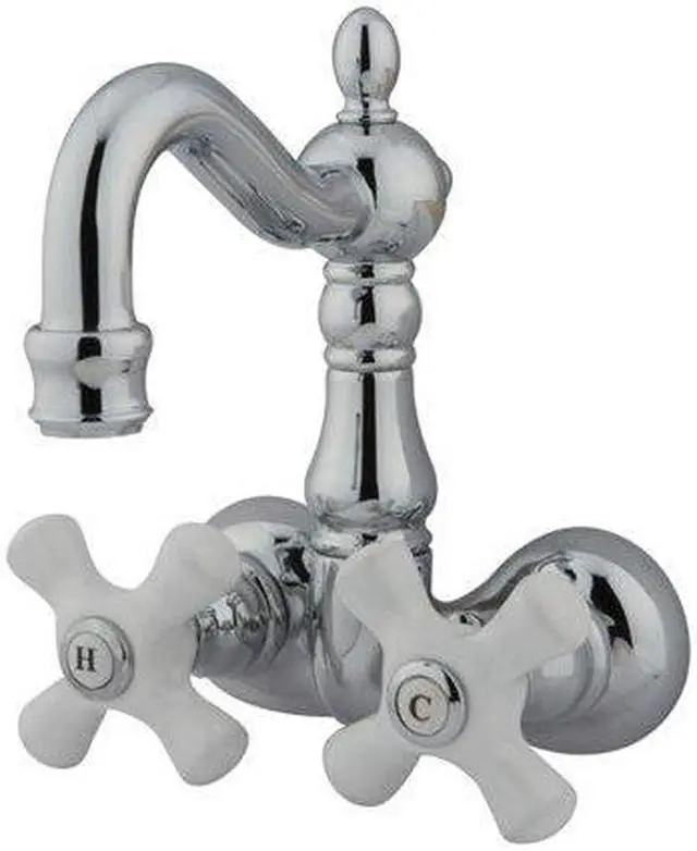 Main image of Kingston Brass CC1080T1 Clawfoot Tub Filler , Faucet, Polished Chrome