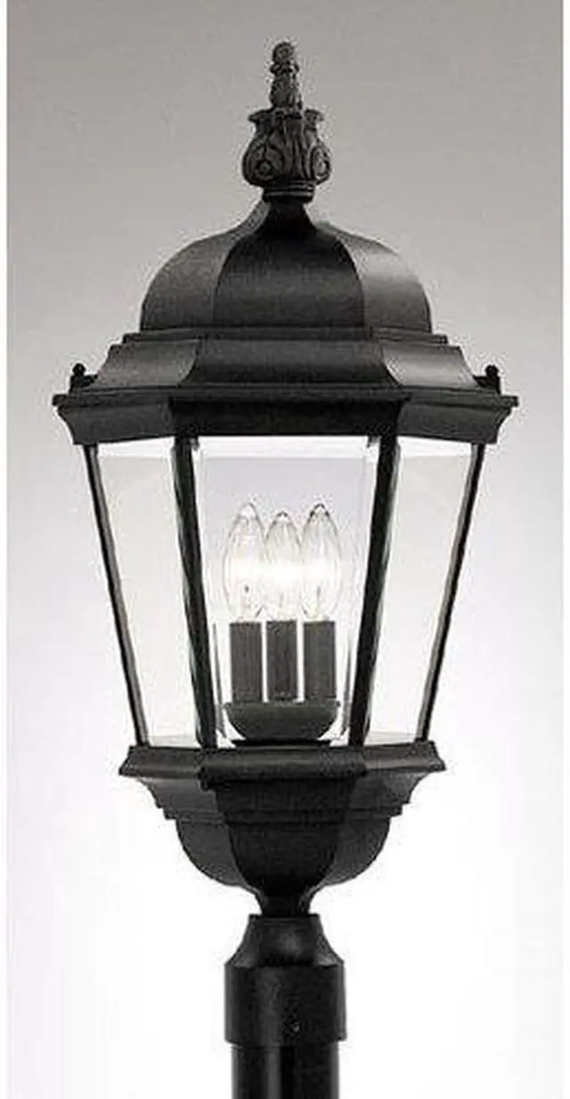 Main image of Designers Fountain 2956-BK Post Lights, Outdoor Lighting, Black