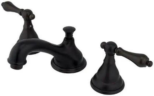Main image of Kingston Brass KS5565AL Lavatory , Faucet, Oil Rubbed Bronze