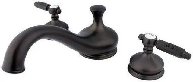 Main image of Kingston Brass KS3335GL Roman Tub , Faucet, Oil Rubbed Bronze