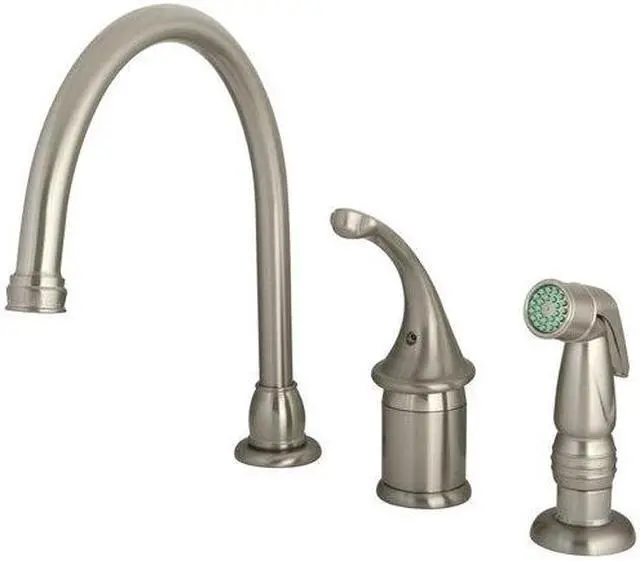 Main image of Kingston Brass KB3818GLSP Kitchen , Faucet, Satin Nickel