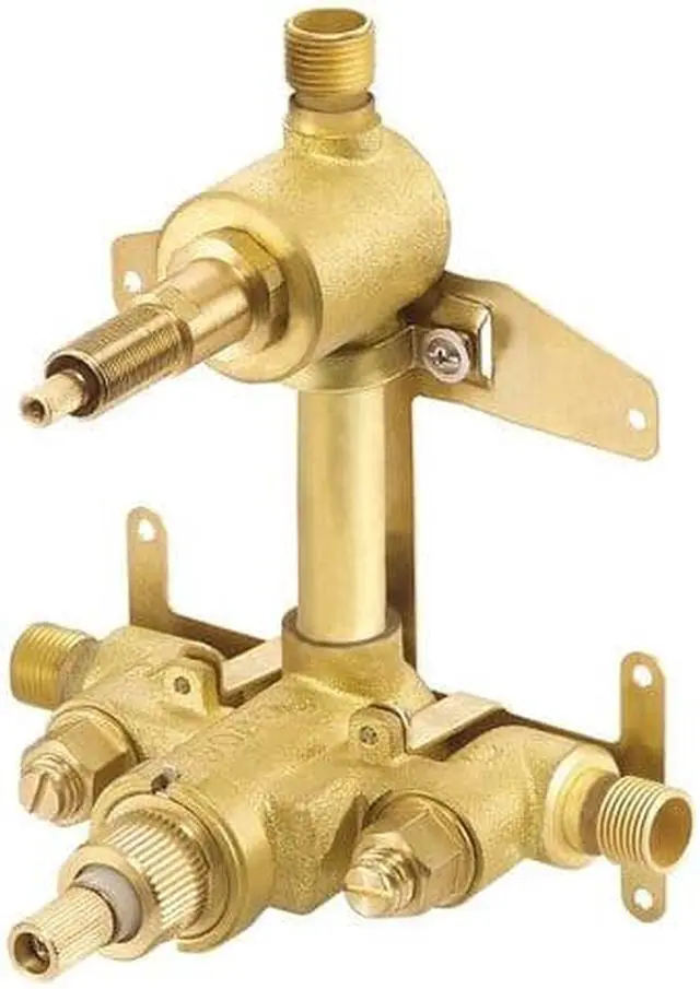 Alt view image 2 of 2 - Danze D151000BT Two Handle 1/2-Inch Thermostatic Shower Valve with Ceramic Disc Volume Control