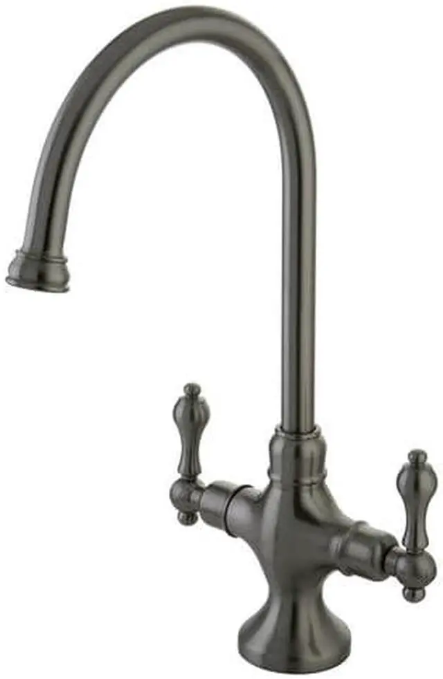 Main image of Kingston Brass KS1768ALLS Kitchen , Faucet, Satin Nickel