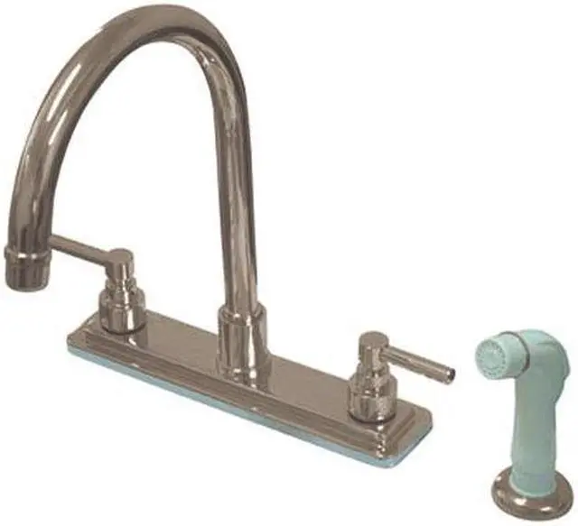 Main image of Kingston Brass KS8798EL Kitchen , Faucet, Satin Nickel