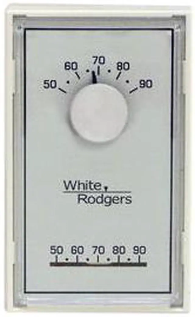 Alt view image 2 of 6 - Emerson Low Volt NP Analog Tstat Heat,Rectangle  1E30N-910