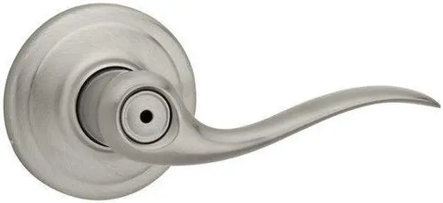Alt view image 2 of 5 - Kwikset 730TNL 15 CP Tustin Bed/Bath Lever, Satin Nickel