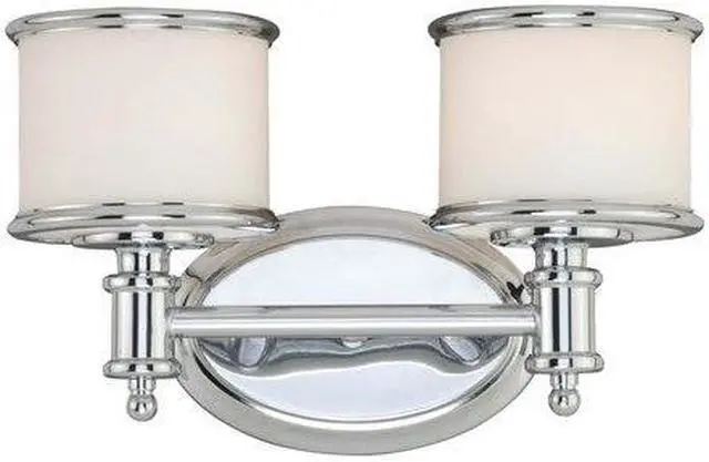 Alt view image 3 of 15 - Vaxcel Carlisle 2L Vanity Light Chrome - CR-VLU002CH