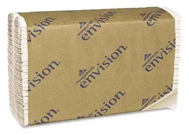 Alt view image 2 of 19 - Georgia Pacific 25190 Envision Paper Towel  10-1/4w x 13-1/4h  WE  2400 Sheets/Case