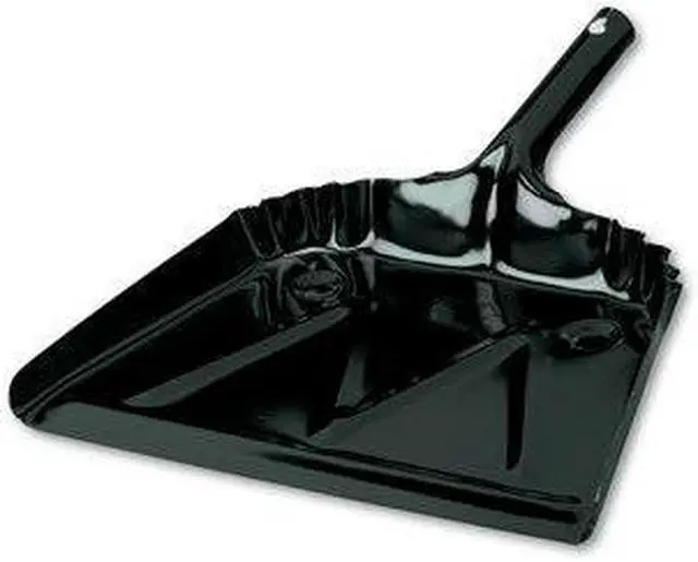Alt view image 2 of 9 - C-(Whi 7)C-Dust Pan, 16Etal 20 Guage, Black
