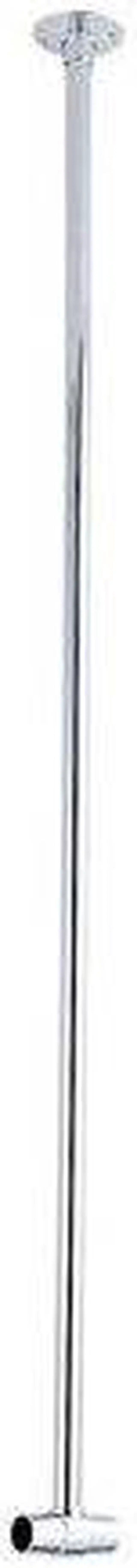 Alt view image 2 of 6 - SHOWER CURTAIN RAIL SUPPORT-Chrome Finish