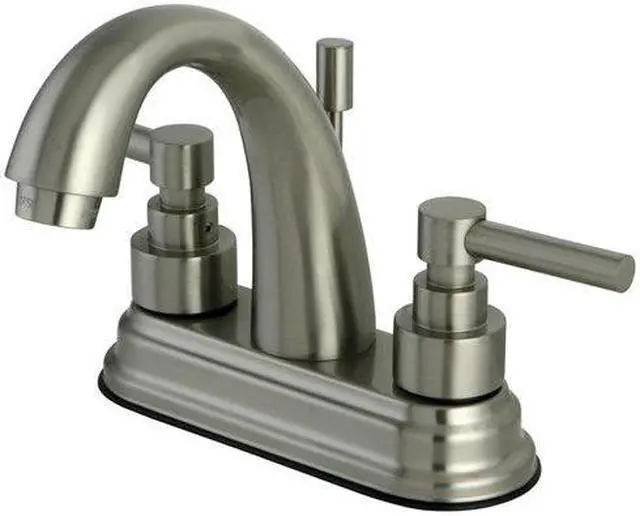 Main image of Kingston Brass KS8618EL Lavatory , Faucet, Satin Nickel