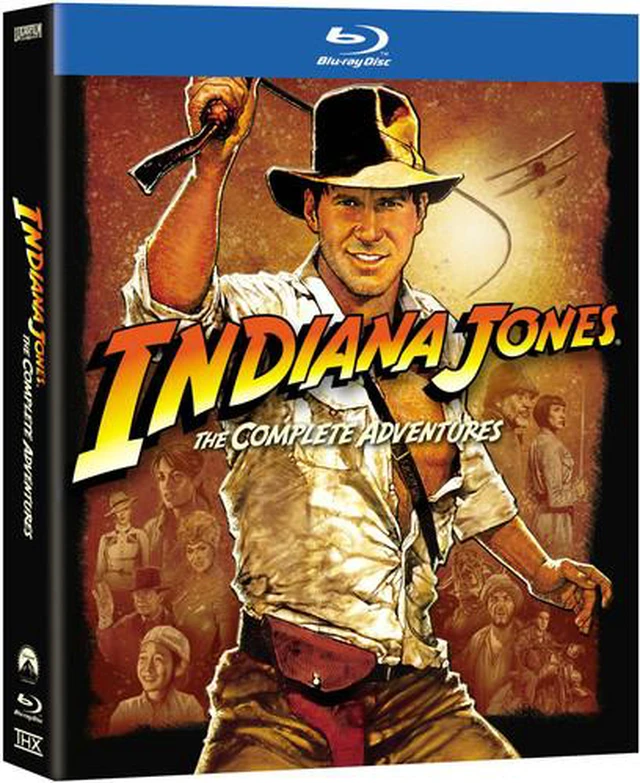 Main image of Indiana Jones Complete Adventures (Blu-Ray)
