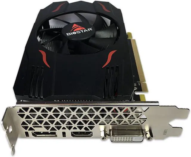 Alt view image 3 of 6 - Biostar Gaming Radeon RX 550 4GB GDDR5 128-Bit DirectX 12 PCI Express 3.0 DVI-D Dual Link, HDMI, DisplayPort