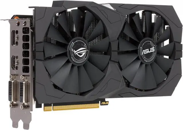 Main image of ASUS NVIDIA GeForce GTX 1050 Ti 4GB GDDR5 ROG STRIX OC Edition HDMI 2.0 DP 1.4  Dual Fan Gaming Graphics Card