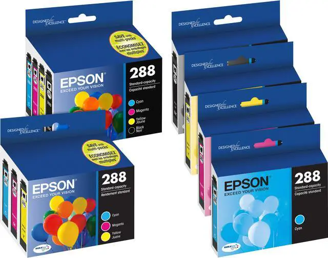 Alt view image 10 of 20 - Yellow Ink Cartridge for Epson T288420 Expression XP-330, Expression XP-430, Expression XP-434, Genuine Epson Brand