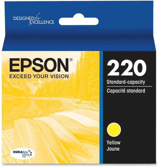 Alt view image 3 of 3 - EPSON 220 (T220420) Ink Cartridges Yellow