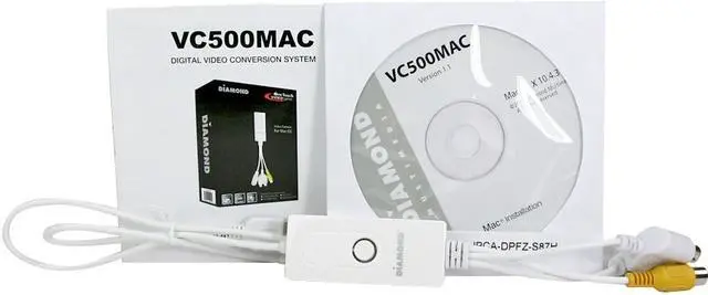 Alt view image 14 of 17 - Diamond VC500MAC VC500 USB 2.0 Video & Audio Capture Device For Mac