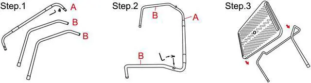 Alt view image 7 of 20 - SYBA Multimedia Ergonomic Design Foot Rest with Metal Support, and Push-to-Tilt Sides