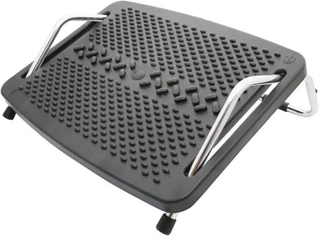 Alt view image 9 of 20 - SYBA Multimedia Ergonomic Design Foot Rest with Metal Support, and Push-to-Tilt Sides