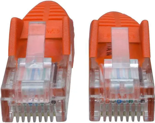 Main image of Tripp Lite 5ft Cat5e 350 MHz Snagless Molded UTP Patch Cable (RJ45), Orange
