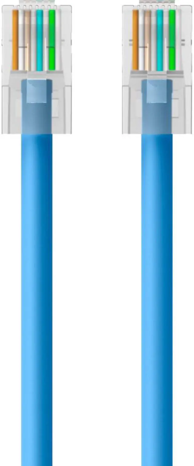 Alt view image 4 of 15 - BELKIN INTERNATIONAL INC A3L980-06-BLU CABLE,CAT6,UTP,RJ45M/M,6 ,BLU,PATCH