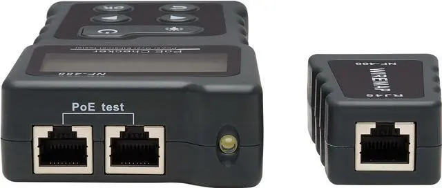 Main image of Tripp Lite T015-POE Network and Power over Ethernet (PoE) Signal Tester with Carrying Case