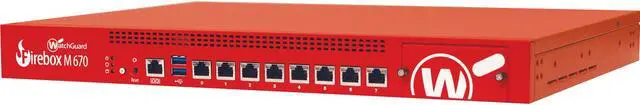 Main image of WatchGuard Firebox M670 High Availability Firewall