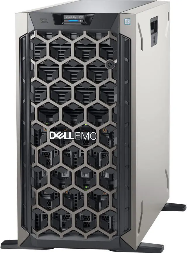 Alt view image 2 of 18 - Dell EMC PowerEdge T340 5U Xeon E-2224 8GB Tower Server DV7CN
