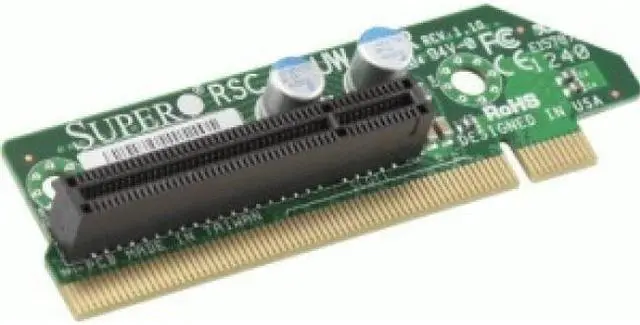 Alt view image 7 of 10 - Supermicro RSC-R1UW-E8R Riser Card