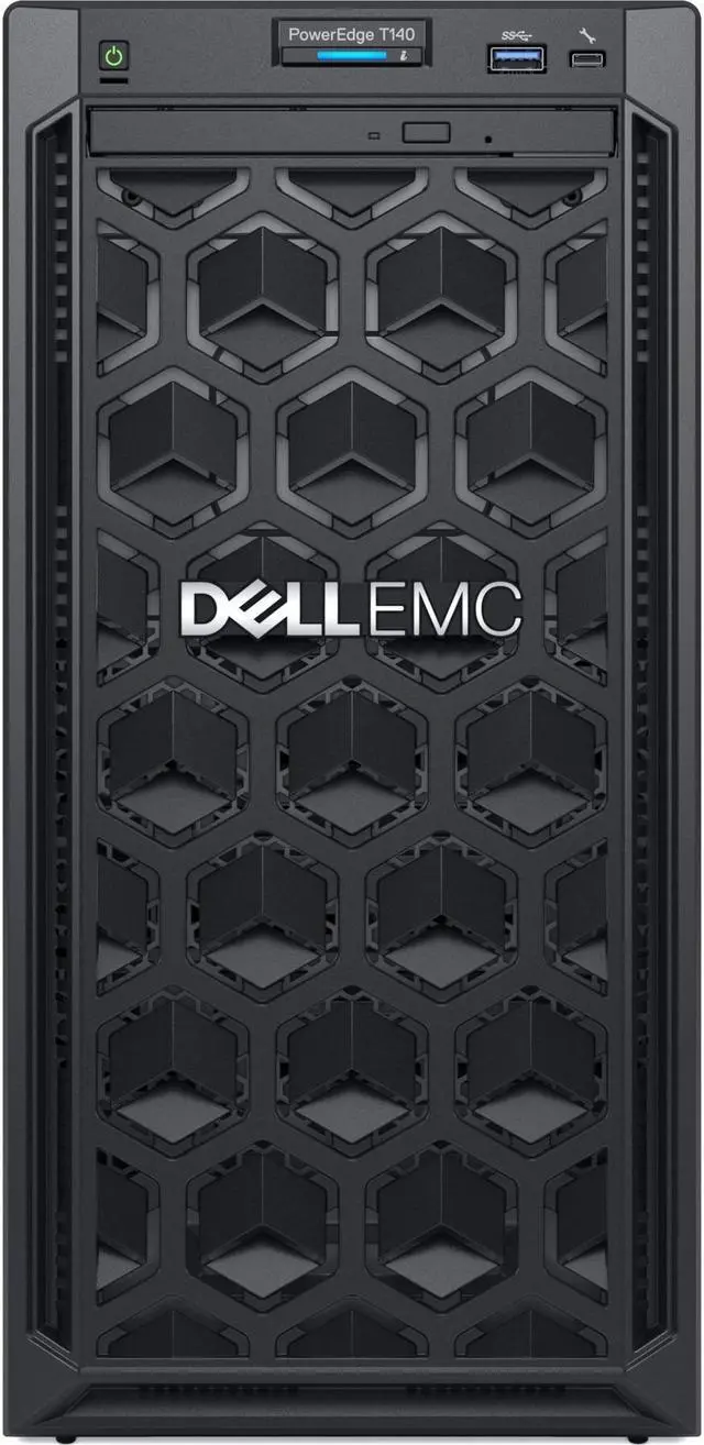 Alt view image 6 of 10 - Dell EMC PowerEdge T140 Xeon E-2224 8GB 1TB HDD NO OS Tower Server DY6VT