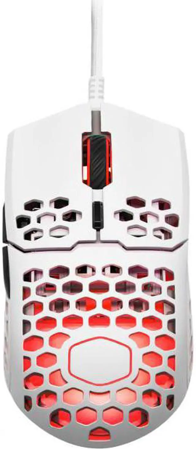 Alt view image 4 of 20 - Cooler Master MasterMouse MM MM711 Gaming Mouse MM711WWOL1