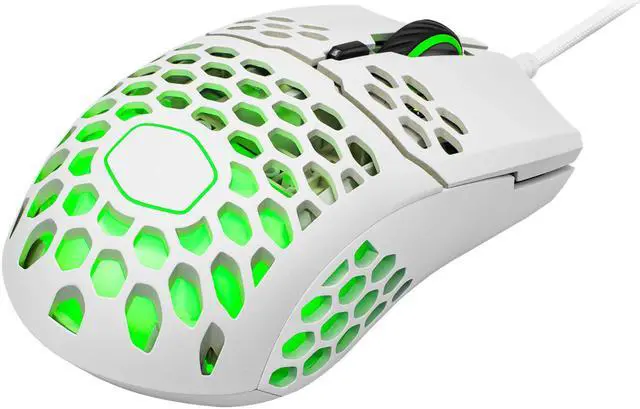 Alt view image 8 of 20 - Cooler Master MasterMouse MM MM711 Gaming Mouse MM711WWOL1