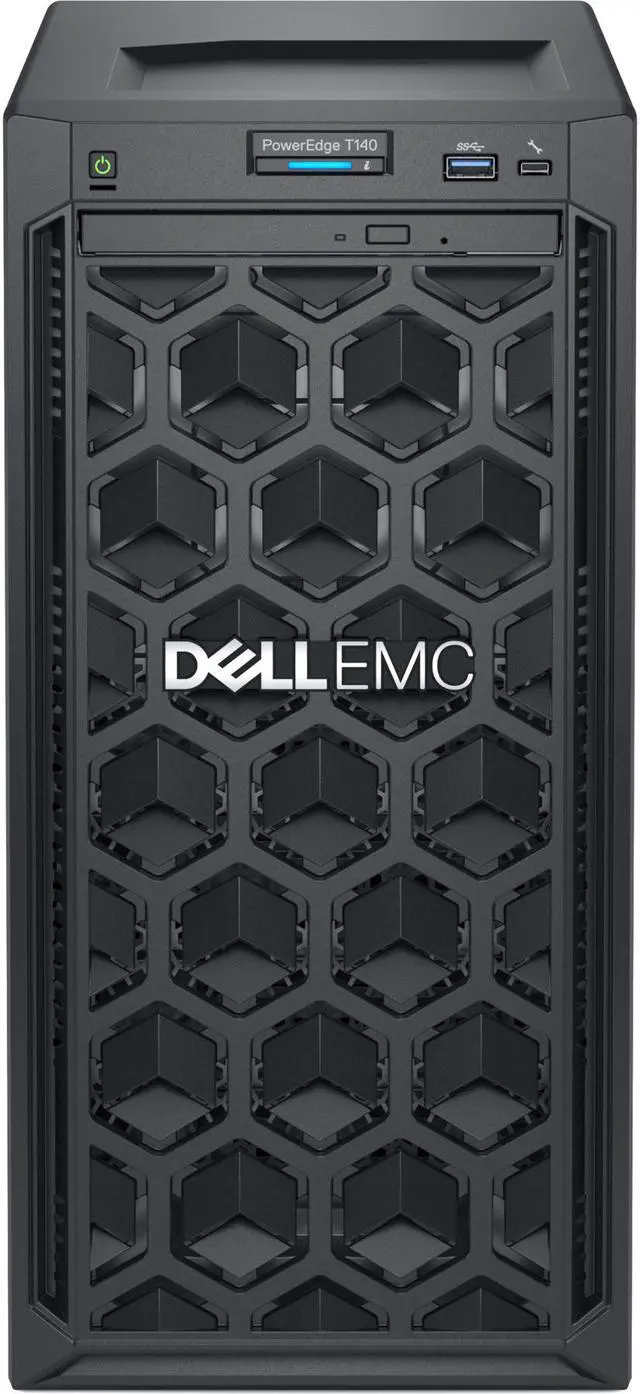 Alt view image 5 of 10 - Dell EMC PowerEdge T140 Xeon E-2224 8GB 1TB HDD NO OS Tower Server DY6VT