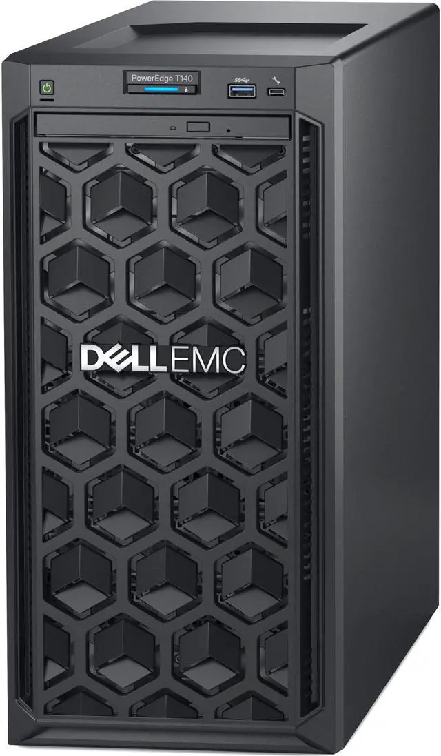 Alt view image 7 of 10 - Dell EMC PowerEdge T140 Xeon E-2224 8GB 1TB HDD NO OS Tower Server DY6VT