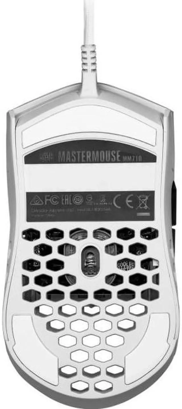Alt view image 6 of 20 - Cooler Master MasterMouse MM710 Gaming Mouse MM710WWOL1