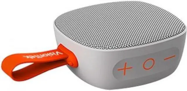 Alt view image 5 of 18 - Visiontek Sound Cube Portable Bluetooth Speaker System - Gray